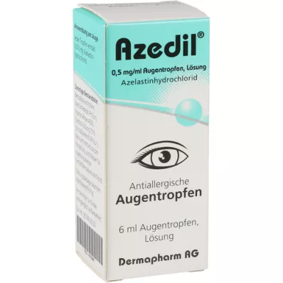 AZEDIL 0,5 mg/ml roztok očních kapek, 6 ml