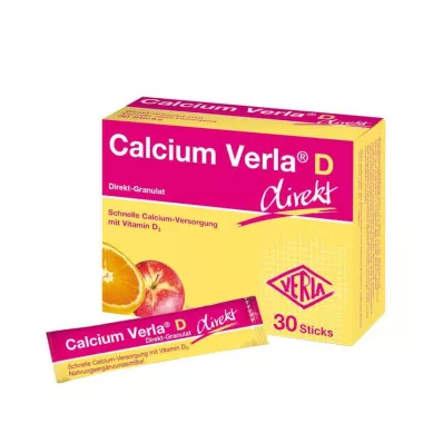 Calcium Verla D přímé granule, 30 kusů