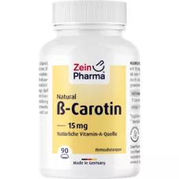 BETA CAROTIN NATURAL Měkké tobolky ZeinPharma 15 mg, 90 ks