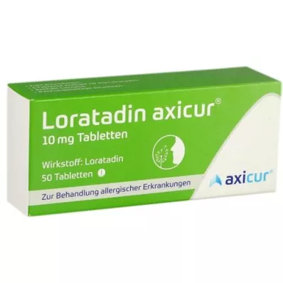 LORATADIN axicur 10 mg tablety, 50 ks