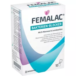 FEMALAC Blokátor bakterií v prášku, 10 ks