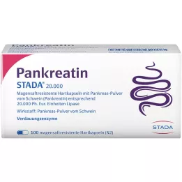 PANKREATIN STADA 20 000 tvrdých enterických tobolek, 100 ks