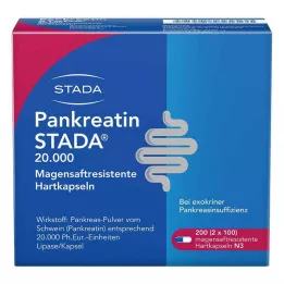 Pancreatin STADA® 20 000, 200 ks