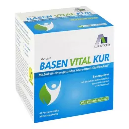 BASEN VITAL KUR plus vitamin D3+K2 v prášku, 60 ks