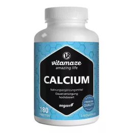 CALCIUM 400 mg veganské tablety, 180 ks