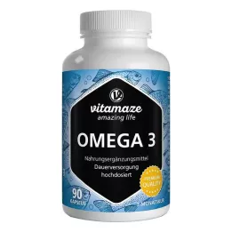 OMEGA-3 1000 mg EPA 400/DHA 300 vysokodávkovaných tobolek, 90 ks