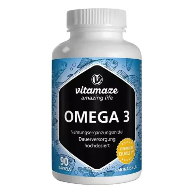 OMEGA-3 1000 mg EPA 400/DHA 300 vysokodávkovaných tobolek, 90 ks