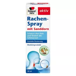 DOPPELHERZ Sprej do krku s rakytníkem, 30 ml