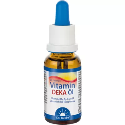 VITAMIN DEKA Olej Dr.Jacobs drops, 20 ml