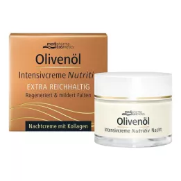 Olivový olej Intenzivní výživný noční krém, 50 ml