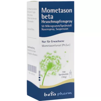 MOMETASON beta sprej proti senné rýmě 50 μg/Sp.140 Sp.St, 18 g