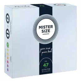 MISTER SIZE 47 kondomů, 36 ks