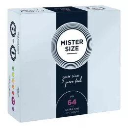 Kondomy Mister Size 64 (36 kusů)
