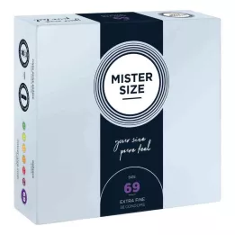 Kondomy Mister Velikost 69 (36 kusů)