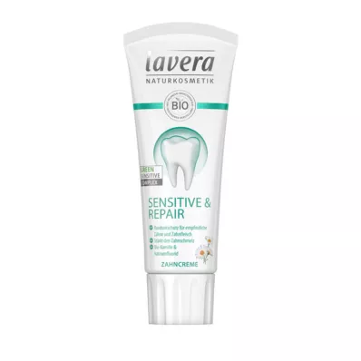 LAVERA Zubní pasta Sensitive &amp; Repair s fluoridem, 75 ml