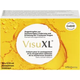 VISUXL Oční kapky, jednotlivé dávky, 30X0,33 ml