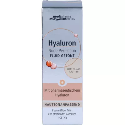 HYALURON NUDE Perfect.Fluid tónovaný s.hel HT LSF 20, 50 ml