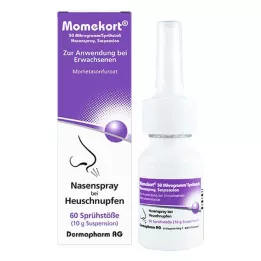 MOMEKORT 50 μg/sprej nosní sprejová suspenze 60 dospělých, 10 g