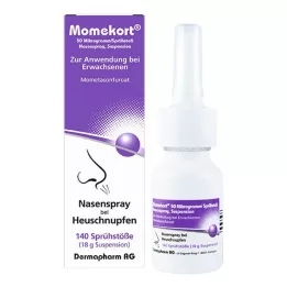MOMEKORT 50 μg/sprej nosní sprejová suspenze 140 dospělých, 18 g