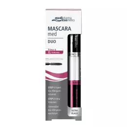 MASCARA med Duo Primer &amp; XL Objem, 10 ml