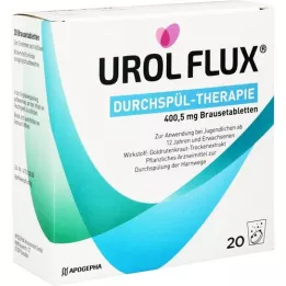 UROL FLUX Flush Therapy 400,5 mg šumivé tablety, 20 ks