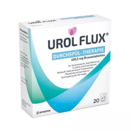 UROL FLUX Flush Therapy 400,5 mg šumivé tablety, 20 ks