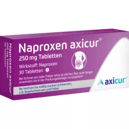 NAPROXEN axicur 250 mg tablety, 30 ks