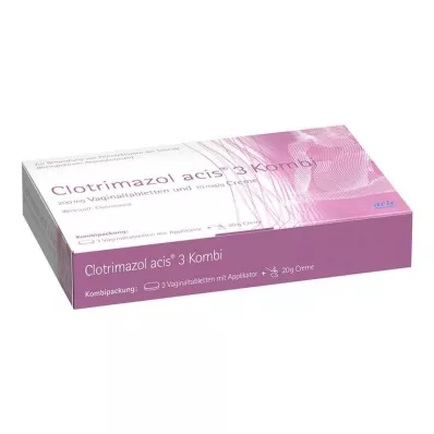 CLOTRIMAZOL acis 3 combipack, 1 ks