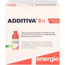 ADDITIVA Ampule na pití s vitaminem B12, 30X8 ml