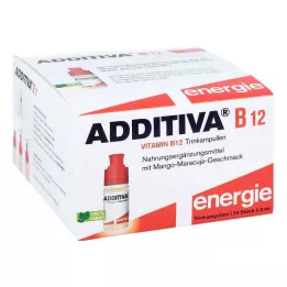 ADDITIVA Ampule na pití s vitaminem B12, 30X8 ml