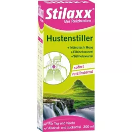 STILAXX Islandský mech pro dospělé na potlačení kašle, 200 ml