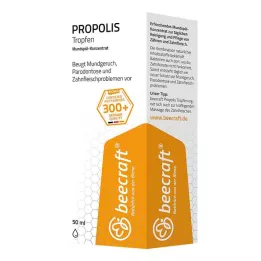 BEECRAFT Propolisové kapky, koncentrát na ústní vodu, 50 ml