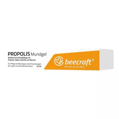 BEECRAFT Propolisový ústní gel, 20 ml