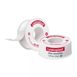 LEUKOPLAST Skin Sensitive 1,25 cmx2,6 w.protection, 1 ks