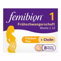 FEMIBION 1 tablet pro časné těhotenství, 56 ks