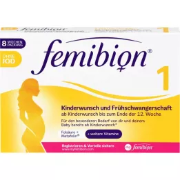 FEMIBION 1 tablety Fertility+Early pregnancy bez jódu, 60 ks