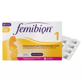 FEMIBION 1 tablety Fertility+Early pregnancy bez jódu, 60 ks