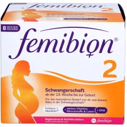 FEMIBION Kombinované balení pro 2 těhotenství, 2X56 ks