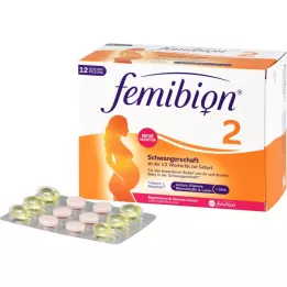 FEMIBION Kombinované balení pro 2 těhotenství, 2X84 ks