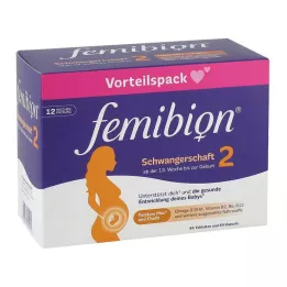 FEMIBION Kombinované balení pro 2 těhotenství, 2X84 ks