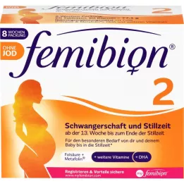 FEMIBION 2 těhotenské + kojící tablety bez jódu, 2X60 ks