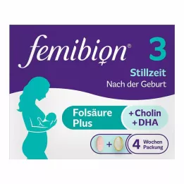 FEMIBION 3 kombinovaná balení na kojení, 2X28 ks