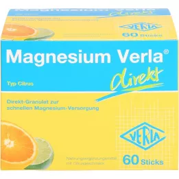 MAGNESIUM VERLA přímé granule citrus, 60 ks