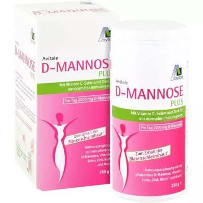 D-MANNOSE PLUS 2000 mg prášek s vitamíny a minerály, 250 g
