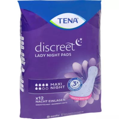 TENA LADY Diskrétní vložky maxi night, 12 ks