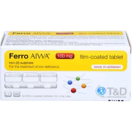 FERRO AIWA 100 mg potahované tablety, 50 ks