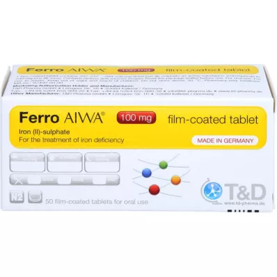 FERRO AIWA 100 mg potahované tablety, 50 ks