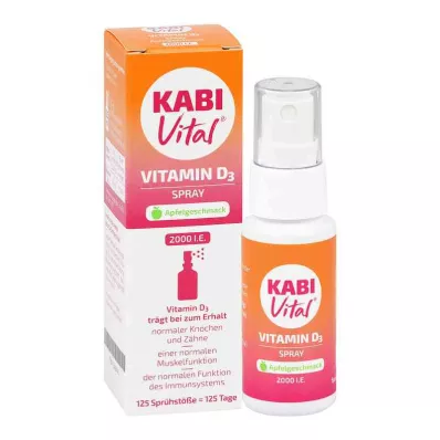 Kabivital 2 000 I.e.D3 Spray Apple Flavor (25 ml)