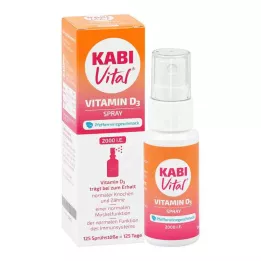 KABIVITAL 2 000 I.U. D3 ve spreji s příchutí máty peprné, 25 ml