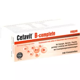 CEFAVIT B-kompletní potahované tablety, 240 ks